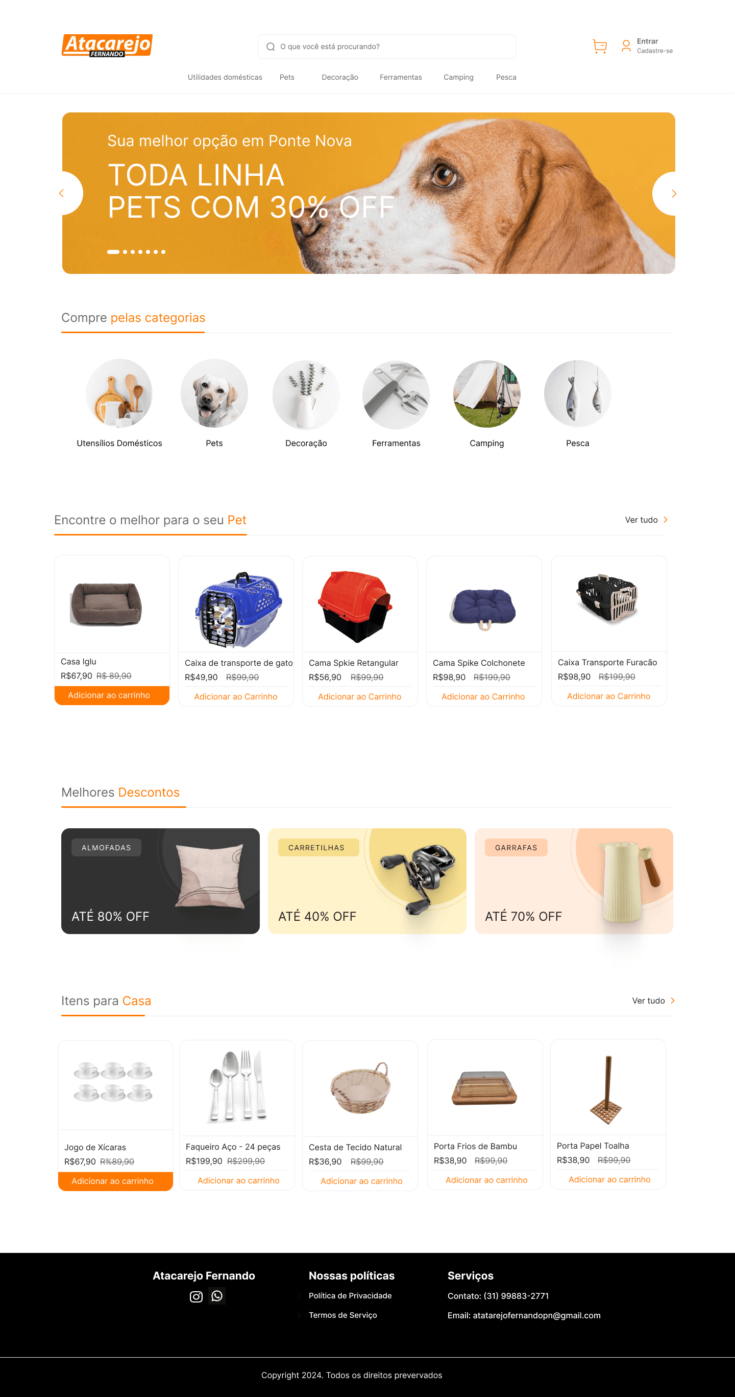 Atacarejo Fernando E-commerce